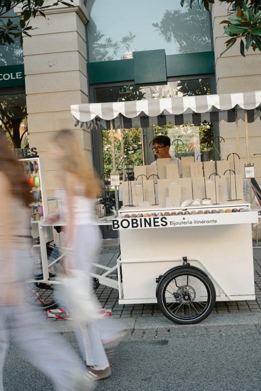 Vélo triporteur BOBINES sur Biarritz