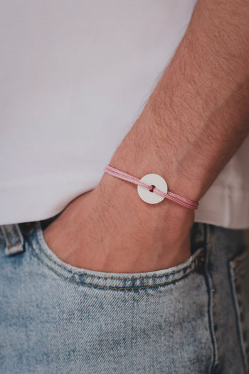 Bracelet - La cible - Acétate blanc