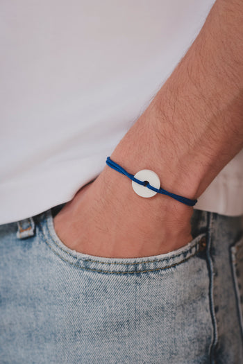 Bracelet - La cible - Acétate blanc