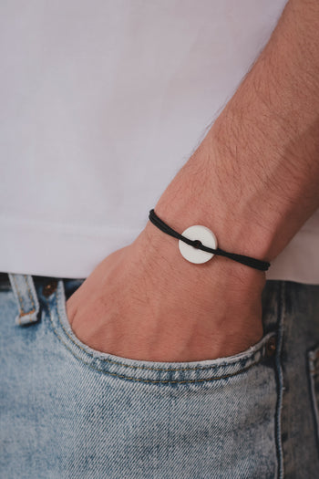 Bracelet - La cible - Acétate blanc