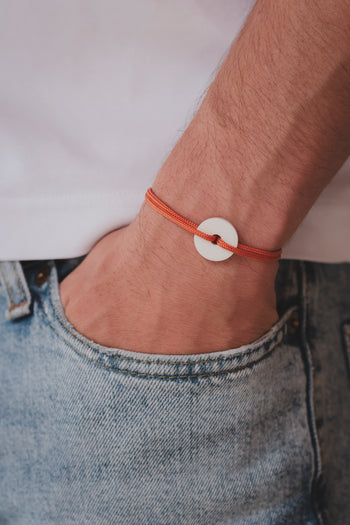 Bracelet - La cible - Acétate blanc