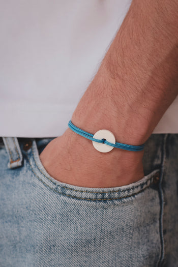 Bracelet - La cible - Acétate blanc