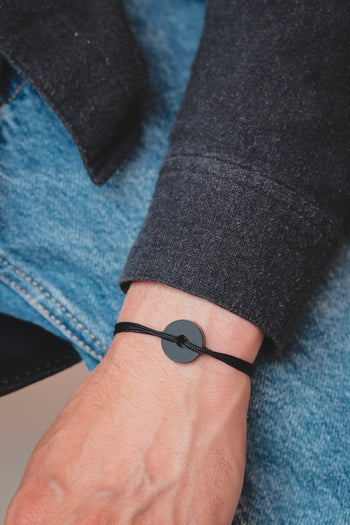 Bracelet - La cible - Acétate noir