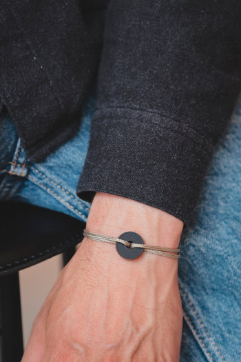 Bracelet - La cible - Acétate noir