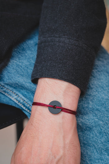 Bracelet - La cible - Acétate noir