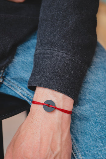 Bracelet - La cible - Acétate noir