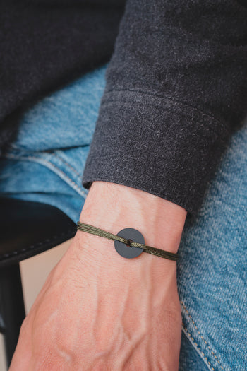 Bracelet - La cible - Acétate noir