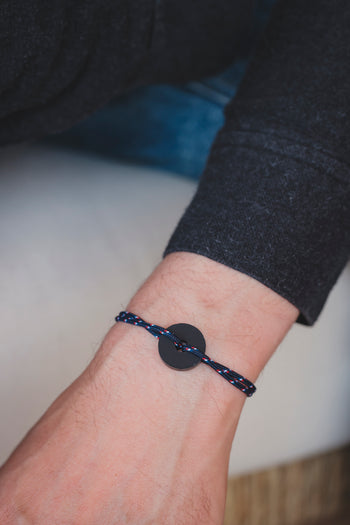 Bracelet - La cible régate - Acétate noir