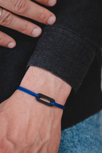 Bracelet - The link - Black acetate