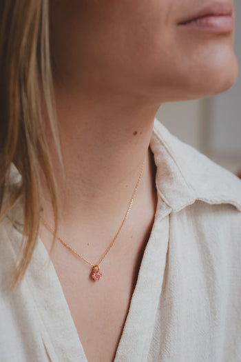 Collier - Corail irisé