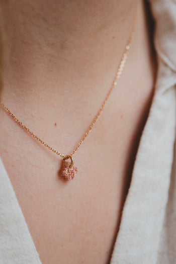 Collier - Corail irisé