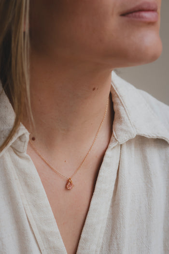 Collier - Corail irisé