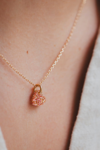 Collier - Corail irisé