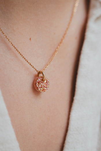 Collier - Corail irisé
