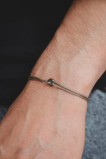 Bracelet - The Donut - Rhodium Plated 925 Sterling Silver