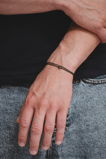 Bracelet - The Donut - Rhodium Plated 925 Sterling Silver