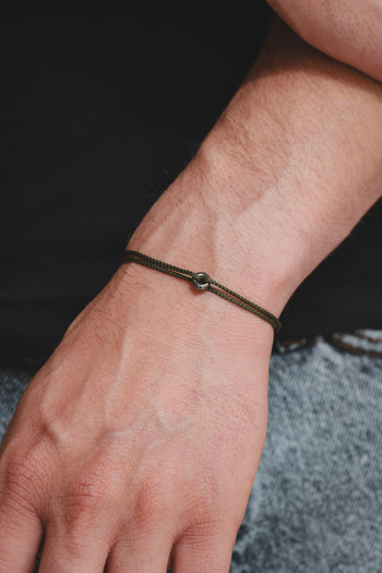 Bracelet - The Donut - Rhodium Plated 925 Sterling Silver