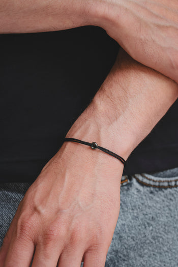 Bracelet - The Donut - Rhodium Plated 925 Sterling Silver