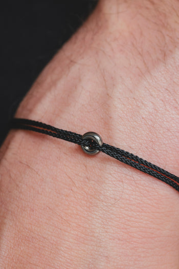 Bracelet - The Donut - Rhodium Plated 925 Sterling Silver